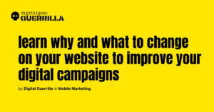 digitalgoesguerrilla - Mobile Marketing_ Why is mobile optimization important for websites and campaigns