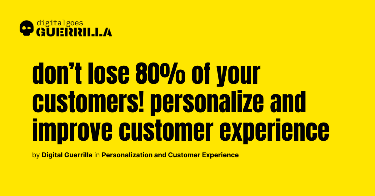 Why is personalization important in digital marketing?