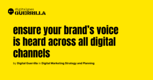 digitalgoesguerrilla - Digital Marketing Strategy and Planning_ How do you create a brand tone and voice for online communication