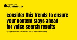 digitalgoesguerrilla - Trends and Future of Digital Marketing_ What are some current trends in voice search optimization