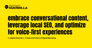 digitalgoesguerrilla - Trends and Future of Digital Marketing: How Voice Search Influences Digital Marketing?